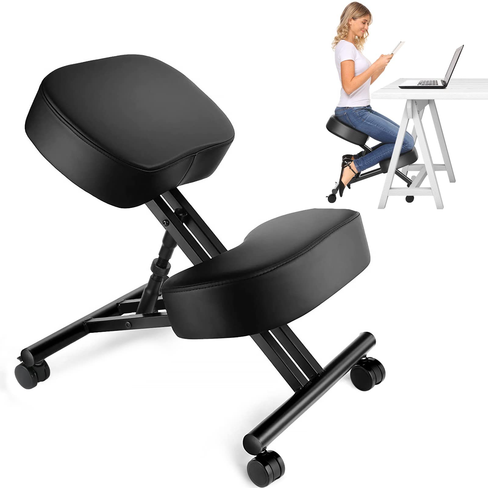 Office Furniture - Kneeling Chair Ergonomic for Office, Adjustable