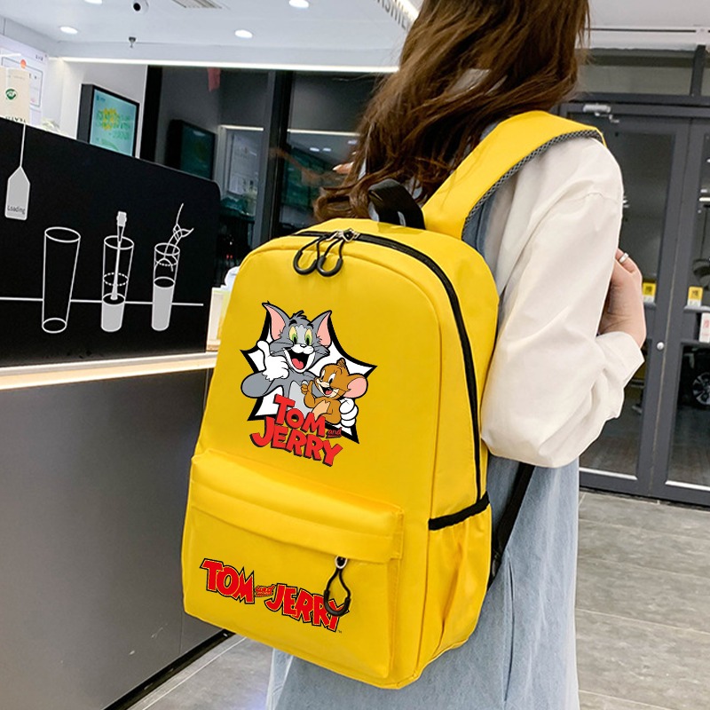 School Supplies - Tom and Jerry Students Schoolbag Cartoon