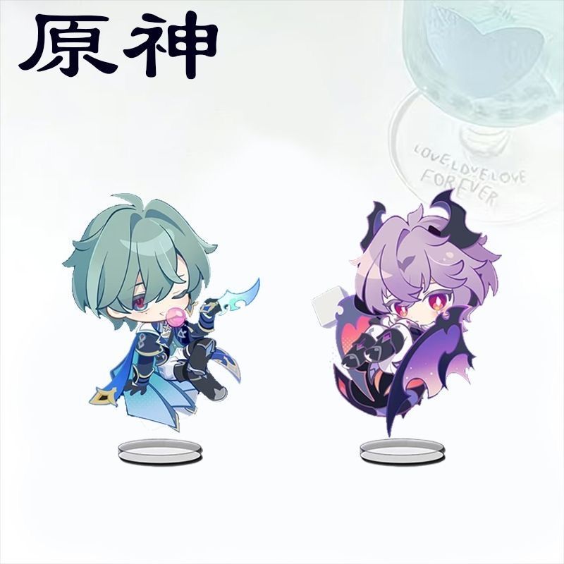 Desk Accessories - Q-version Genshin Impact Lohen Durin Anime