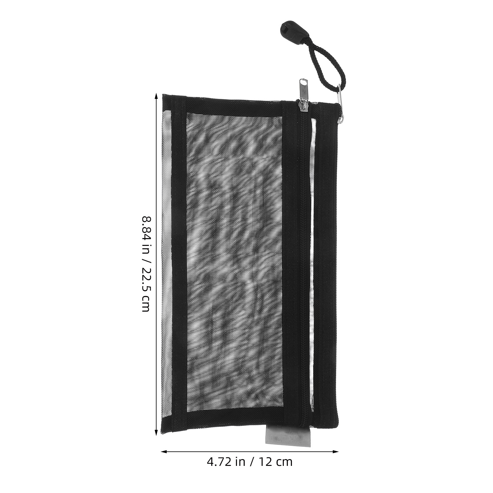 6Pcs Clear Double Layer Nylon  - Clear Mesh Pencil Pouch For Exam 评论和价格