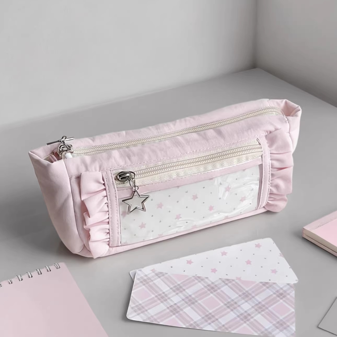 Cute Big Capacity Pencil Case  - Aesthetic Large Pencil Case Pouch 评论和价格