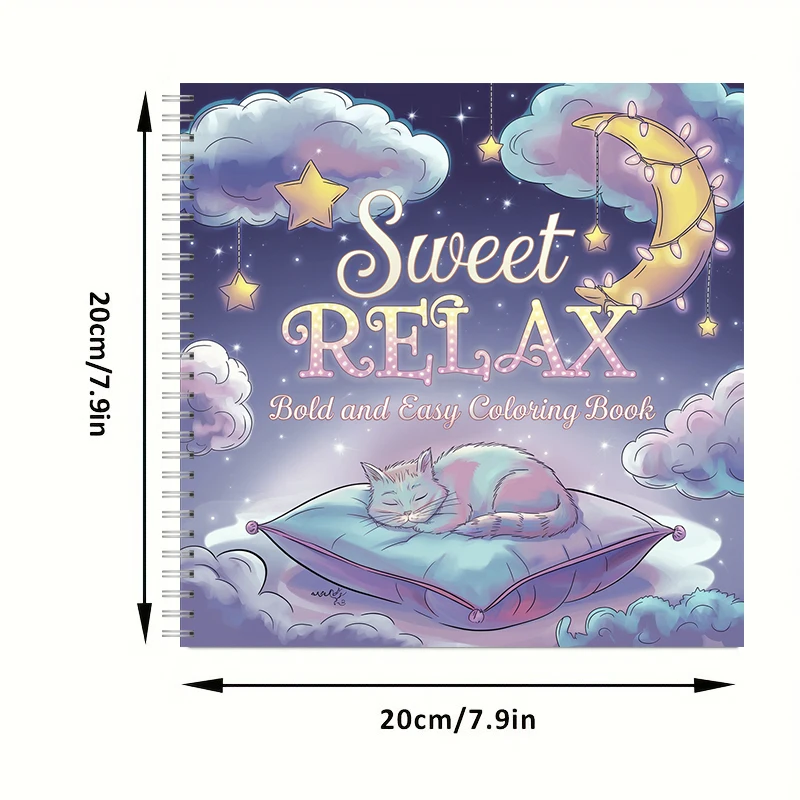 Coloring Book Sweet Relax for  - School Supplies 评论和价格