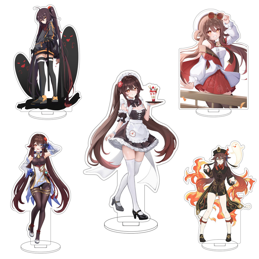 16CM Anime Genshin Impact ‌Hu  - Desk Accessories 评论和价格