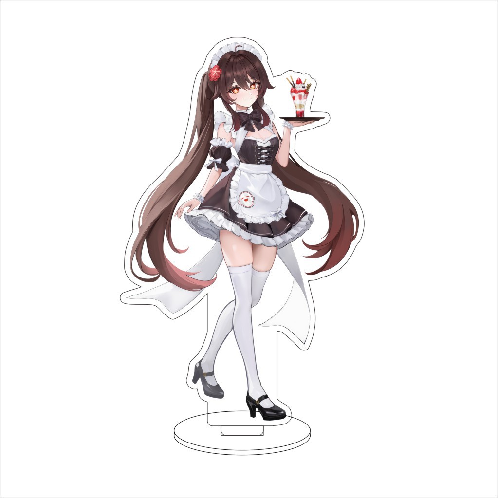 16CM Anime Genshin Impact ‌Hu  - Desk Accessories 评论和价格