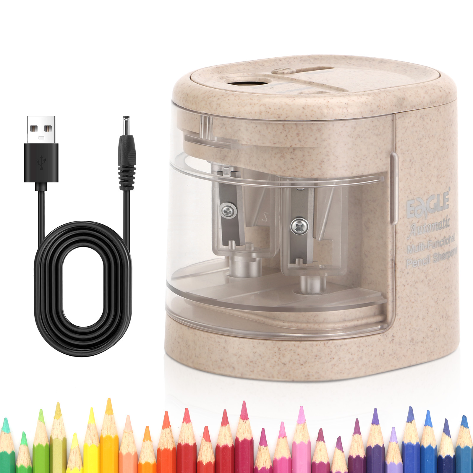 EAGLE Automatic Electric Penci - Electric Pencil Sharpener Usb 评论和价格