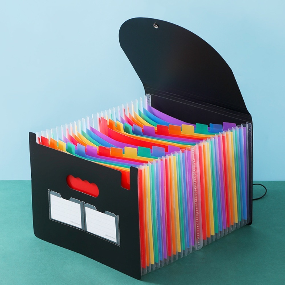 Versatile 13/25 Pockets Expand - Expandable Accordion File Folder 13 Pockets 评论和价格