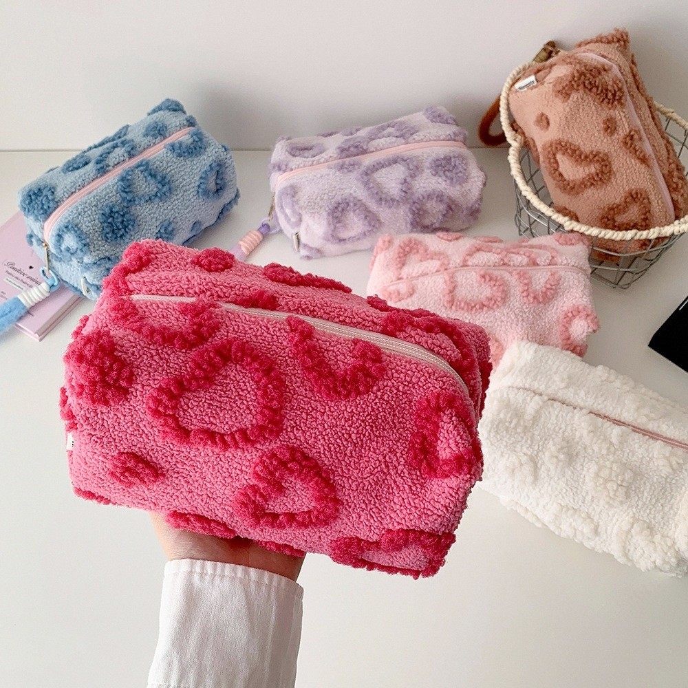 Pen Bag Leopard Stationery Bag - Aesthetic Large Pencil Case Pouch 评论和价格