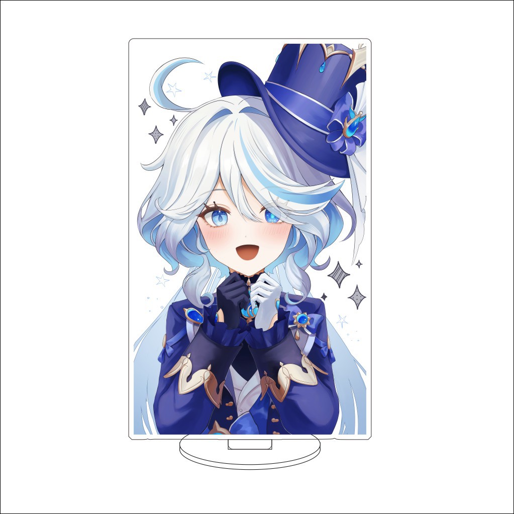 16CM Anime Genshin Impact Furi - Desk Accessories 评论和价格