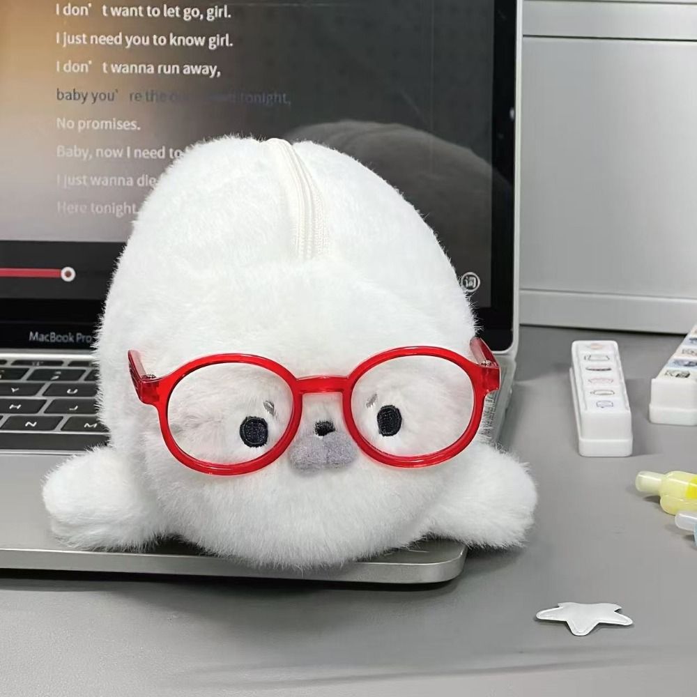 Funny Seal Doll Pencil Case La - Aesthetic Large Pencil Case Pouch 评论和价格