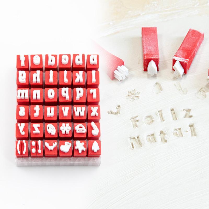 Christmas Style Alphabet Clay  - Writing Tools 评论和价格